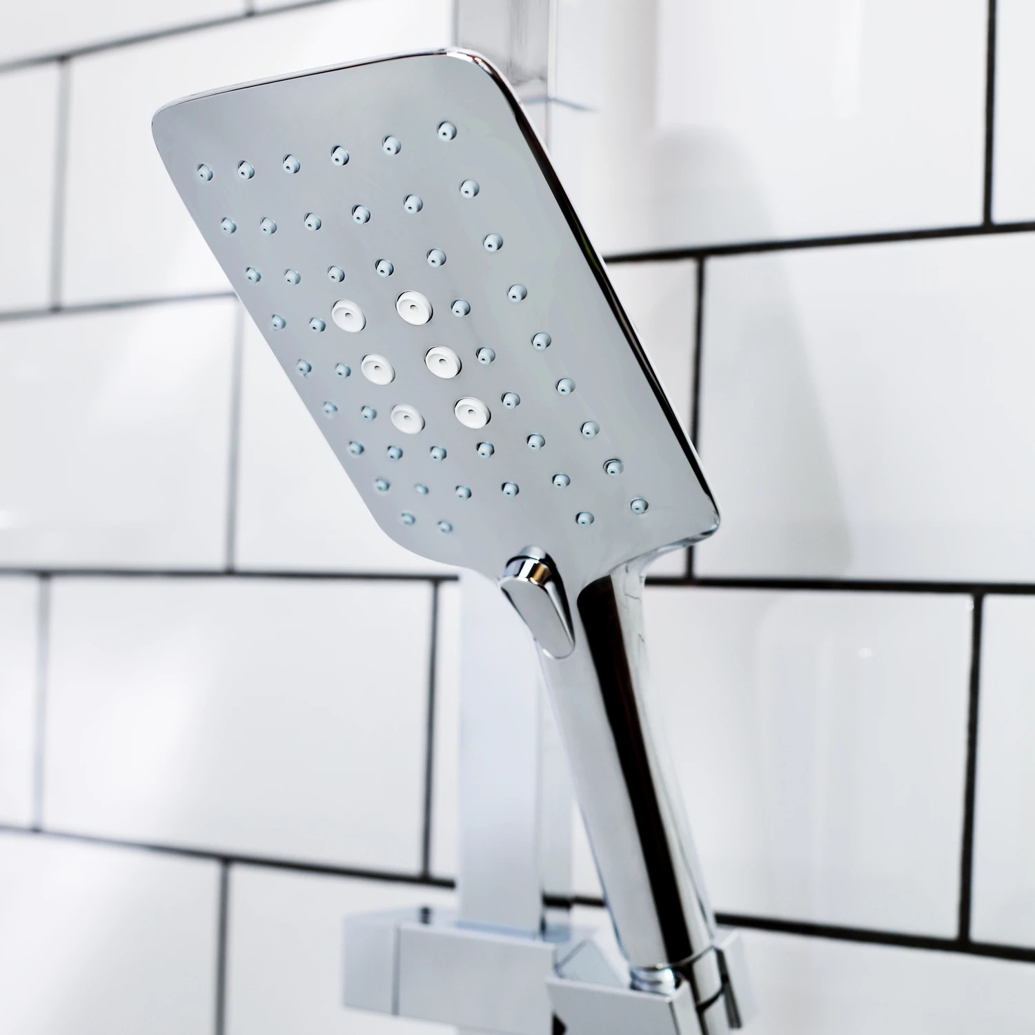 Bristan Quadrato FastFit Bar Mixer Shower With Shower Kit And Fixed Head 11 Bristan Quadrato FastFit Bar Mixer Shower With Shower Kit And Fixed Head - Image 9