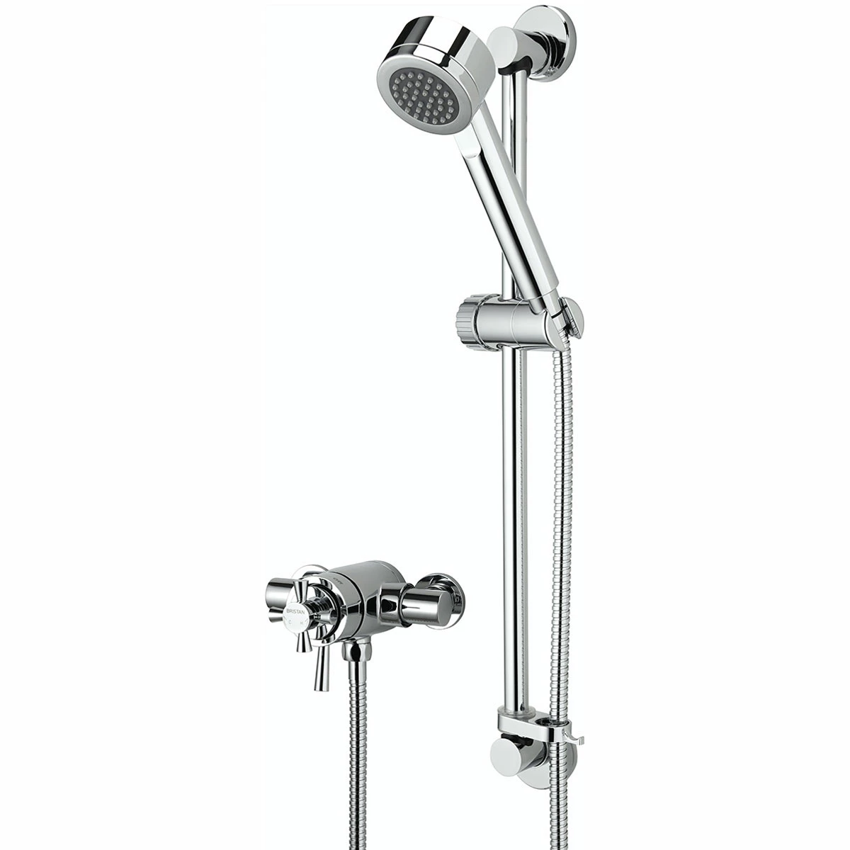 Bristan Rio Dual Exposed Mixer Shower With Shower Kit 3 Bristan Rio Dual Exposed Mixer Shower With Shower Kit