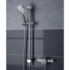 Bristan Sonique Sequential Exposed Mixer Shower With Shower Kit -HEATANDPLUMB Sales bristan sonique complete mixer shower soq2 shxar c 4