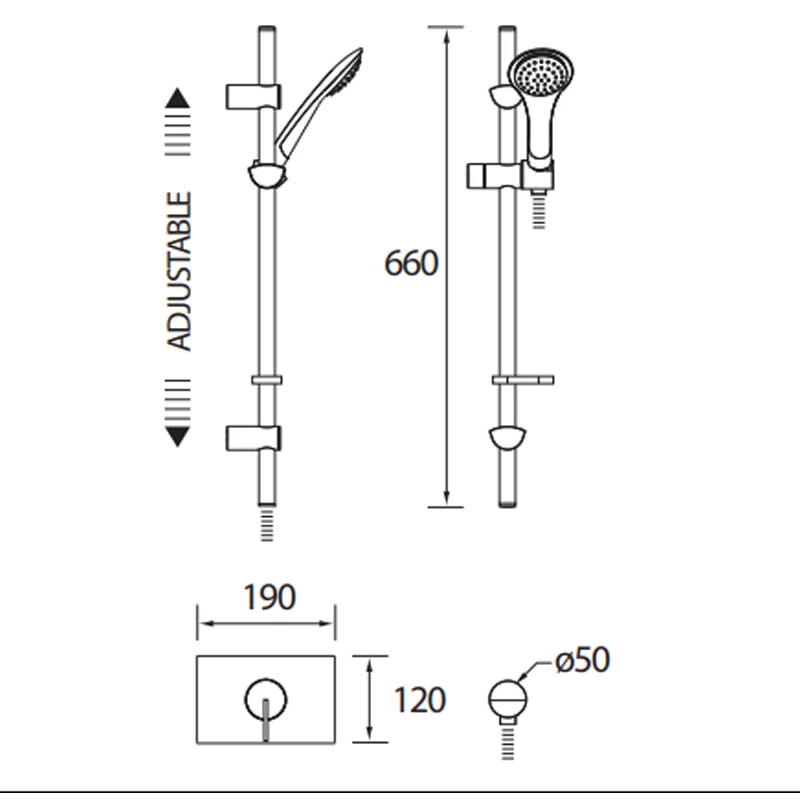 Bristan Sonique Sequential Concealed Mixer Shower With Shower Kit 4 Bristan Sonique Sequential Concealed Mixer Shower With Shower Kit - Image 2