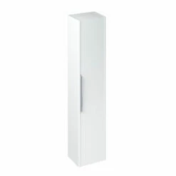 Britton Shoreditch 1-Door Tall Base Unit 300mm Wide - Matt White