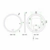 Britton Shoreditch Circular LED Bathroom Mirror 800mm Diameter 2 Britton Shoreditch Circular LED Bathroom Mirror 800mm Diameter -HEATANDPLUMB Sales britton shoreditch bathroom mirror shr057 1
