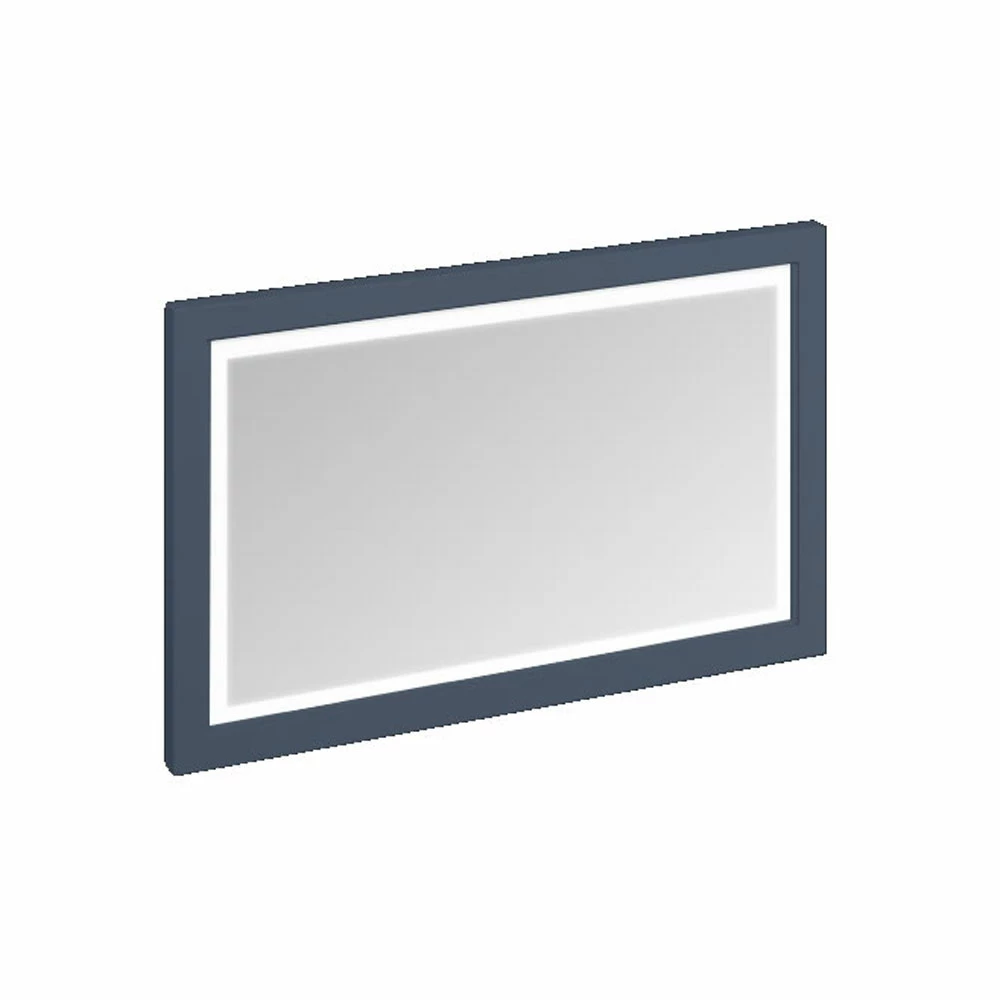 Burlington 120 Fitted Framed LED Bathroom Mirror 750mm High X 1200mm Wide - Blue 3 Burlington 120 Fitted Framed LED Bathroom Mirror 750mm High X 1200mm Wide - Blue