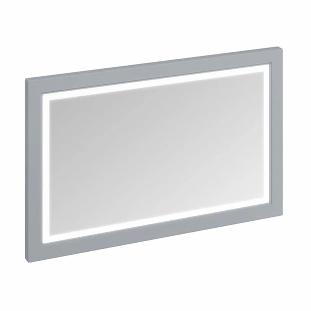 Burlington 120 Fitted Framed LED Bathroom Mirror 750mm High X 1200mm Wide - Classic Grey 4 Burlington 120 Fitted Framed LED Bathroom Mirror 750mm High X 1200mm Wide - Classic Grey - Image 2