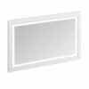 Burlington 120 Fitted Framed LED Bathroom Mirror 750mm High X 1200mm Wide Matt White 1 Burlington 120 Fitted Framed LED Bathroom Mirror 750mm High X 1200mm Wide Matt White -HEATANDPLUMB Sales burlington 120 fitted bathroom mirror m12mw 4