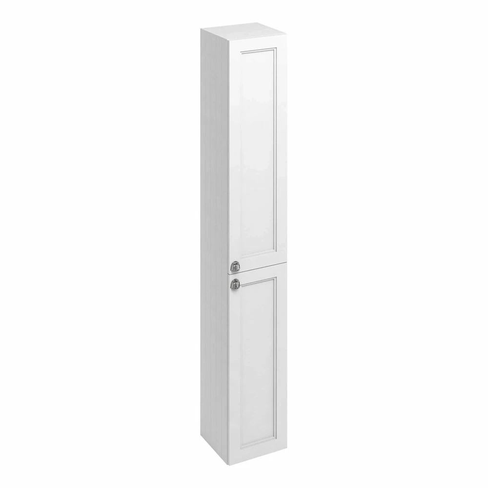 Burlington 30 Fitted 2-Door Tall Base Unit 300mm Wide Matt White 4 Burlington 30 Fitted 2-Door Tall Base Unit 300mm Wide Matt White - Image 2