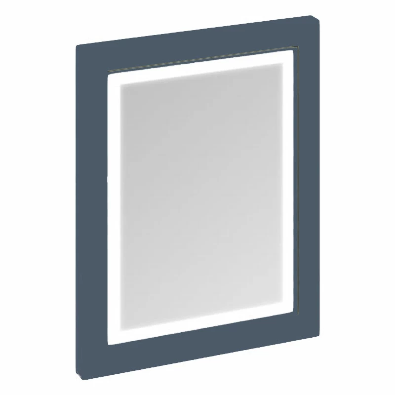 Burlington 60 Fitted Framed LED Bathroom Mirror 750mm High X 600mm Wide - Blue 4 Burlington 60 Fitted Framed LED Bathroom Mirror 750mm High X 600mm Wide - Blue - Image 2