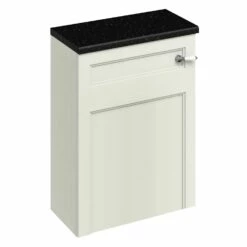 Burlington 60 Fitted Back To Wall WC Unit With Concealed Cistern 600mm Wide Sand
