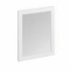 Burlington 60 Fitted Framed Bathroom Mirror 750mm High X 600mm Wide Matt White 2 Burlington 60 Fitted Framed Bathroom Mirror 750mm High X 600mm Wide Matt White -HEATANDPLUMB Sales burlington 60 fitted bathroom mirror m6ow 2
