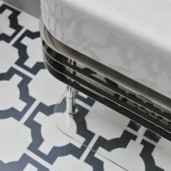 Burlington Arcade Basin 600mm Wide And Stand With Glass Shelf - 1 Tap Hole 7 Burlington Arcade Basin 600mm Wide And Stand With Glass Shelf - 1 Tap Hole -HEATANDPLUMB Sales burlington arcade basin arc600nth arc22