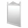 Burlington Traditional Framed Bathroom Mirror 750mm High X 553mm Wide White 1 Burlington Traditional Framed Bathroom Mirror 750mm High X 553mm Wide White -HEATANDPLUMB Sales burlington bathroom mirror t42whi