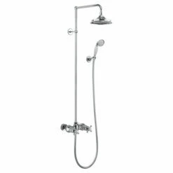 Burlington Eden Dual Exposed Shower Kit 6inch Fixed Head 11 Burlington Eden Dual Exposed Shower Kit 6inch Fixed Head -HEATANDPLUMB Sales burlington eden complete mixer shower ef2s v21 v16