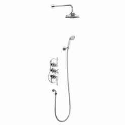 Burlington Severn Triple Concealed Mixer Shower With Shower Kit + 6inch Fixed Head 9 Burlington Severn Triple Concealed Mixer Shower With Shower Kit + 6inch Fixed Head -HEATANDPLUMB Sales burlington severn complete mixer shower vf3s v16