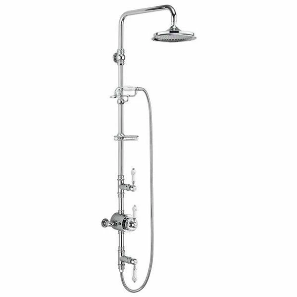 Burlington Stour Triple Exposed Mixer Shower With Shower Kit + 6inch Fixed Head 5 Burlington Stour Triple Exposed Mixer Shower With Shower Kit + 6inch Fixed Head - Image 3