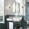 Burlington Traditional Arched Bathroom Mirror 700mm High X 500mm Wide Chrome 2 Burlington Traditional Arched Bathroom Mirror 700mm High X 500mm Wide Chrome -HEATANDPLUMB Sales burlington traditional bathroom mirror a9chr 4