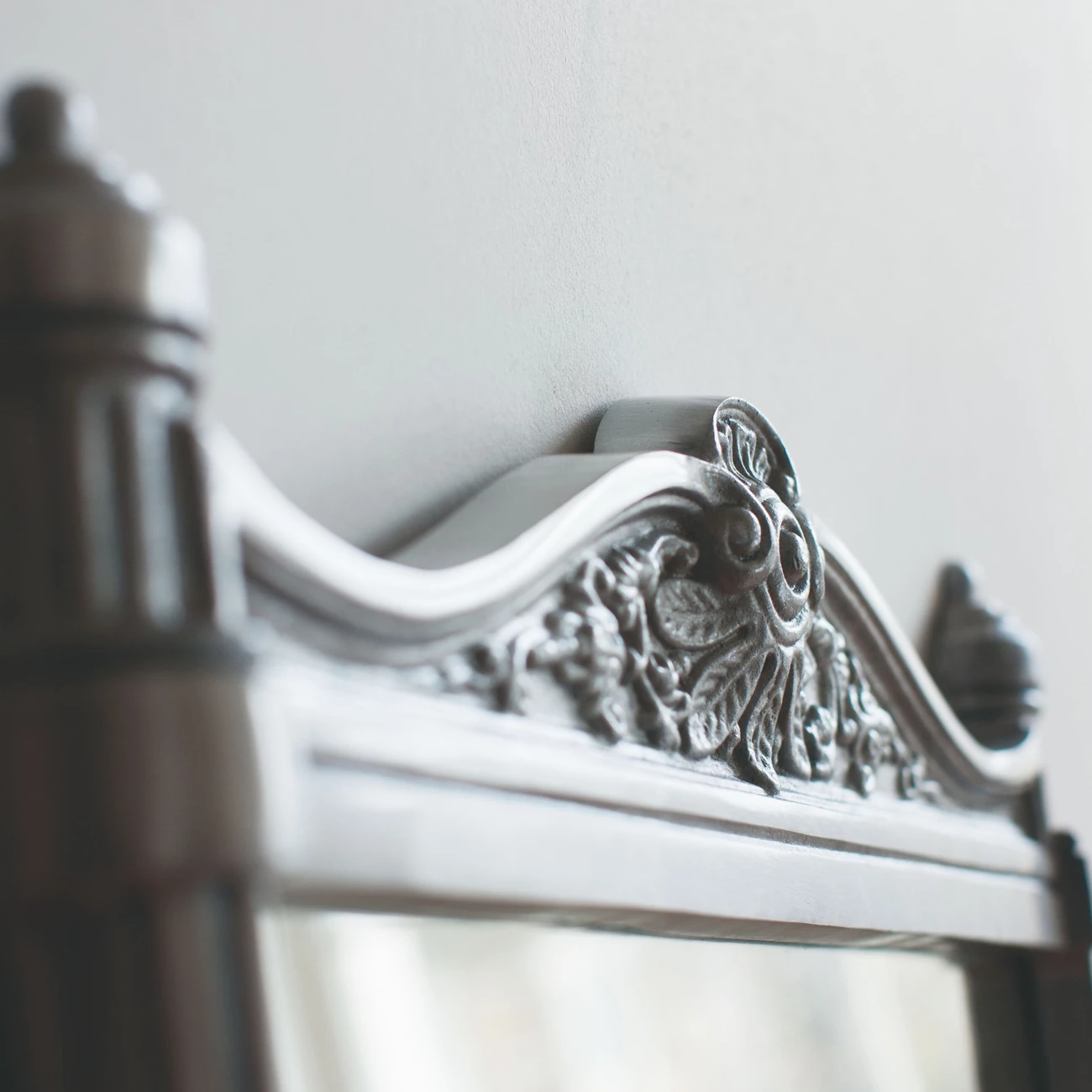 Burlington Traditional Framed Bathroom Mirror 750mm High X 553mm Wide Brushed 4 Burlington Traditional Framed Bathroom Mirror 750mm High X 553mm Wide Brushed - Image 2