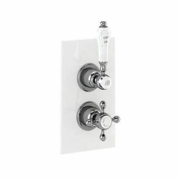 Burlington Trent Dual Concealed Mixer Shower With Shower Kit + 9 Inch Fixed Head 4 Burlington Trent Dual Concealed Mixer Shower With Shower Kit + 9 Inch Fixed Head - Image 2