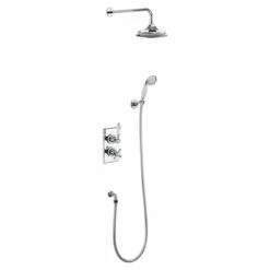 Burlington Trent Dual Concealed Mixer Shower With Shower Kit + 9 Inch Fixed Head 7 Burlington Trent Dual Concealed Mixer Shower With Shower Kit + 9 Inch Fixed Head -HEATANDPLUMB Sales burlington trent complete mixer shower tf2s v17 2