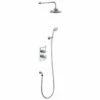 Burlington Trent Thermostatic Dual Concealed Mixer Shower With Shower Kit And 12 Inch Fixed Head - Medici/Chrome 1 Burlington Trent Thermostatic Dual Concealed Mixer Shower With Shower Kit And 12 Inch Fixed Head - Medici/Chrome -HEATANDPLUMB Sales burlington trent complete mixer shower tf2s v60 me29 1