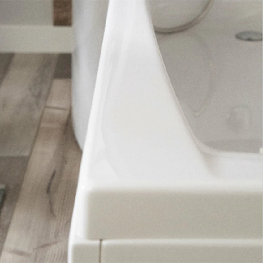 Carron Aspect P-Shaped Shower Bath 1700mm X 700/800mm Left Handed - 5mm Acrylic 7 Carron Aspect P-Shaped Shower Bath 1700mm X 700/800mm Left Handed - 5mm Acrylic - Image 5