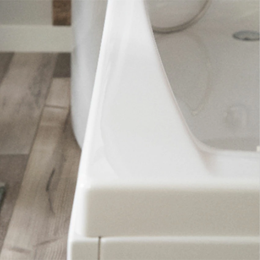 Carron Aspect P-Shaped Shower Bath 1700mm X 700/800mm Right Handed - 5mm Acrylic 3 Carron Aspect P-Shaped Shower Bath 1700mm X 700/800mm Right Handed - 5mm Acrylic