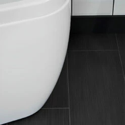 Carron Profile Single Ended Shower Bath 1500mm X 900mm Left Handed - Carronite