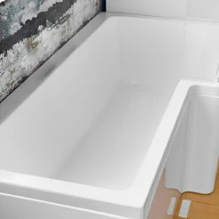Carron Quantum L-Shaped Shower Bath 1500mm X 700/850mm Right Handed - 5mm Acrylic 14 Carron Quantum L-Shaped Shower Bath 1500mm X 700/850mm Right Handed - 5mm Acrylic -HEATANDPLUMB Sales carron quantum bath 23 5511r 1