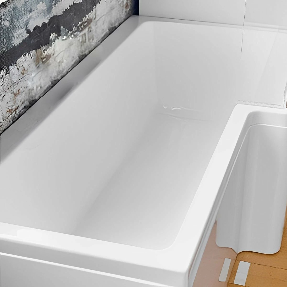 Carron Quantum L-Shaped Shower Bath 1600mm X 700/850mm Right Handed - Carronite 9 Carron Quantum L-Shaped Shower Bath 1600mm X 700/850mm Right Handed - Carronite - Image 7