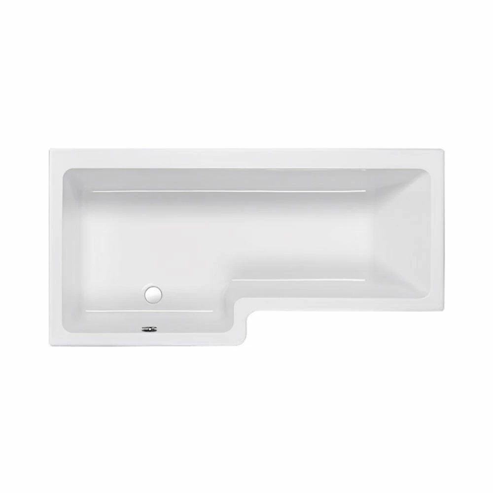 Carron Quantum L-Shaped Shower Bath 1500mm X 700/850mm Left Handed - Carronite 8 Carron Quantum L-Shaped Shower Bath 1500mm X 700/850mm Left Handed - Carronite - Image 6
