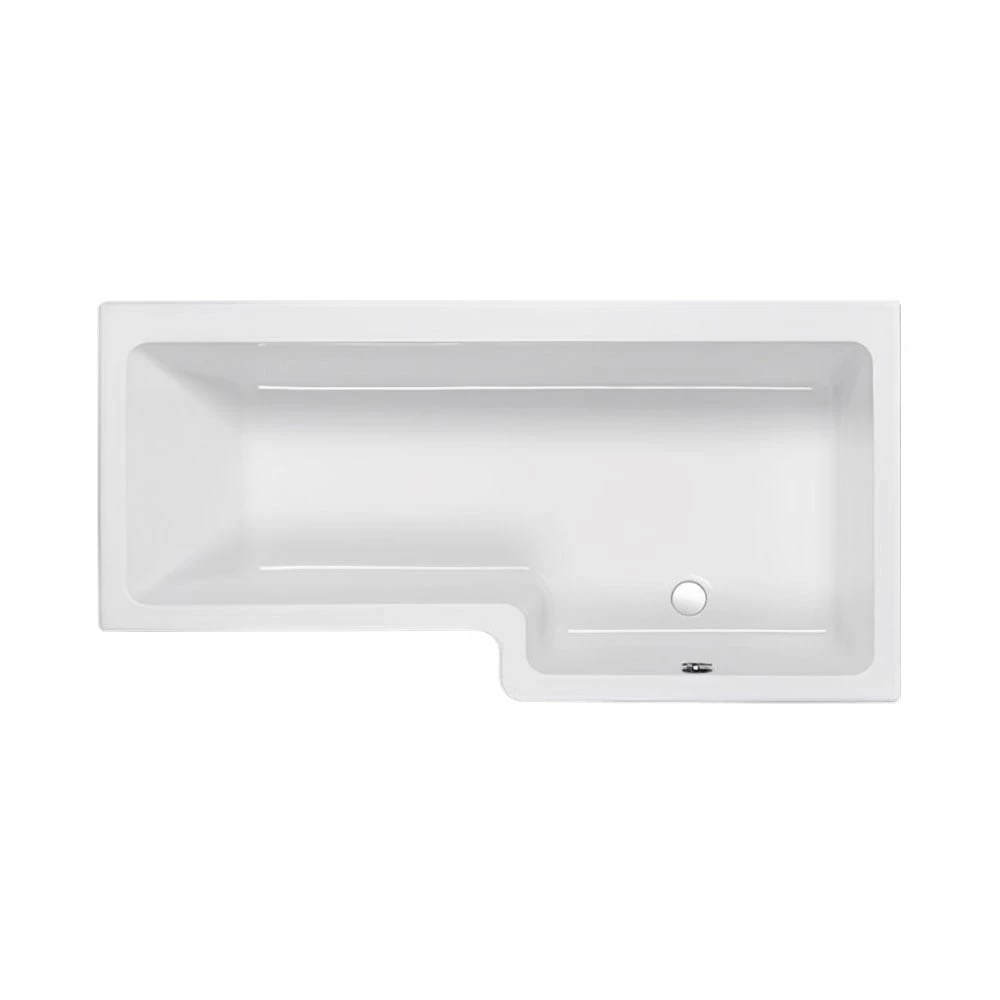 Carron Quantum L-Shaped Shower Bath 1600mm X 700/850mm Right Handed - Carronite 7 Carron Quantum L-Shaped Shower Bath 1600mm X 700/850mm Right Handed - Carronite - Image 5