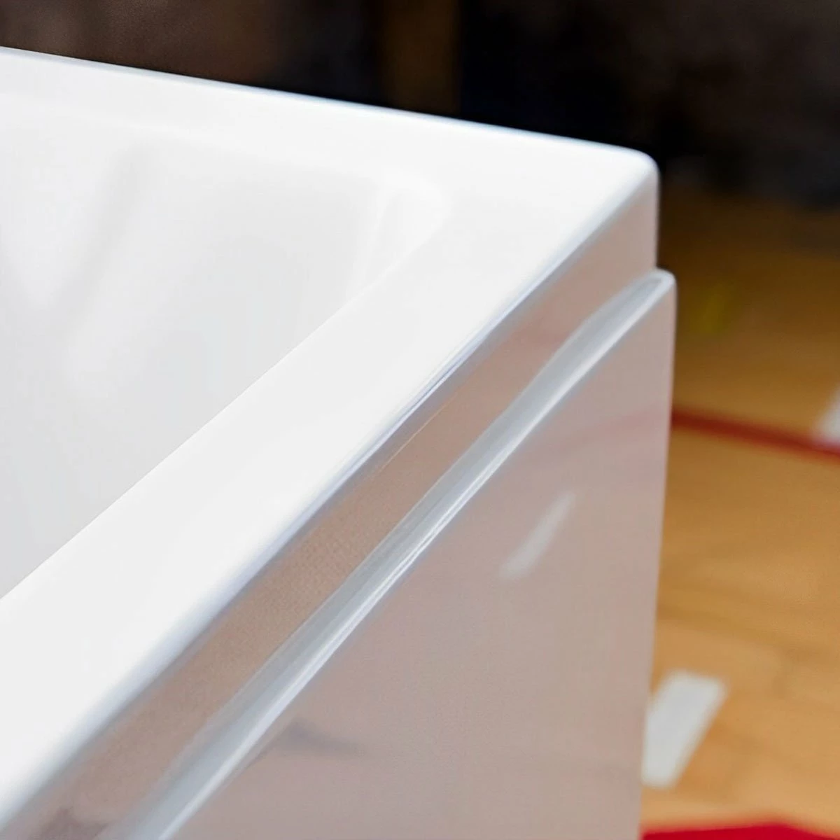 Carron Quantum L-Shaped Shower Bath 1500mm X 700/850mm Left Handed - Carronite 7 Carron Quantum L-Shaped Shower Bath 1500mm X 700/850mm Left Handed - Carronite - Image 5