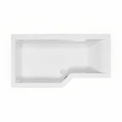 Carron Urban Edge L-Shaped Shower Bath 1675mm X 700mm/850mm Left Handed - Carronite 12 Carron Urban Edge L-Shaped Shower Bath 1675mm X 700mm/850mm Left Handed - Carronite -HEATANDPLUMB Sales carron urban edge bath 02427 1