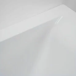 Carron Urban Edge L-Shaped Shower Bath 1575mm X 700mm/850mm Right Handed - 5mm Acrylic