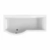 Carron Urban P-Shaped Shower Bath 1700mm X 750/900mm Left Handed - 5mm Acrylic 2 Carron Urban P-Shaped Shower Bath 1700mm X 750/900mm Left Handed - 5mm Acrylic -HEATANDPLUMB Sales carron urban shower bath 23 0019l 3