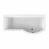 Carron Urban P-Shaped Shower Bath 1700mm X 750/900mm Right Handed - 5mm Acrylic 2 Carron Urban P-Shaped Shower Bath 1700mm X 750/900mm Right Handed - 5mm Acrylic -HEATANDPLUMB Sales carron urban shower bath 23 0019r 3