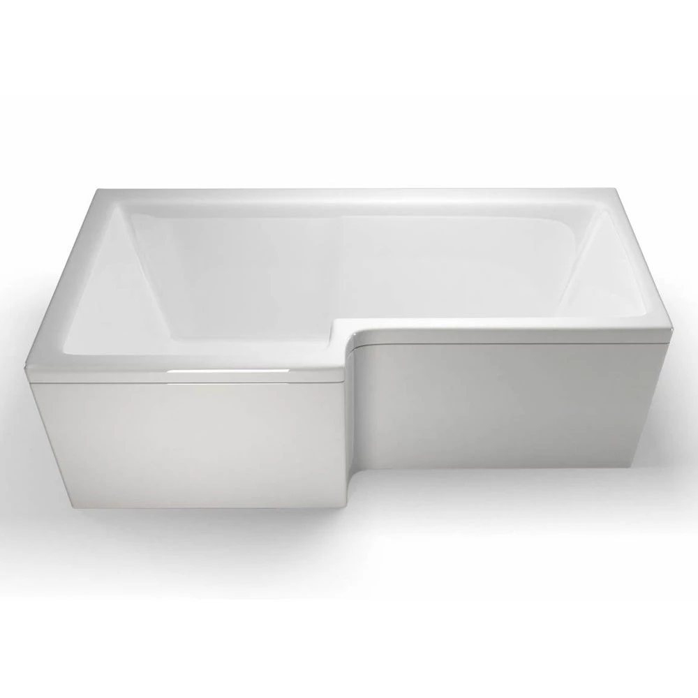 Cleargreen Ecosquare Shower Bath 1700mm X 850mm/700mm - Left Handed 6 Cleargreen Ecosquare Shower Bath 1700mm X 850mm/700mm - Left Handed - Image 4