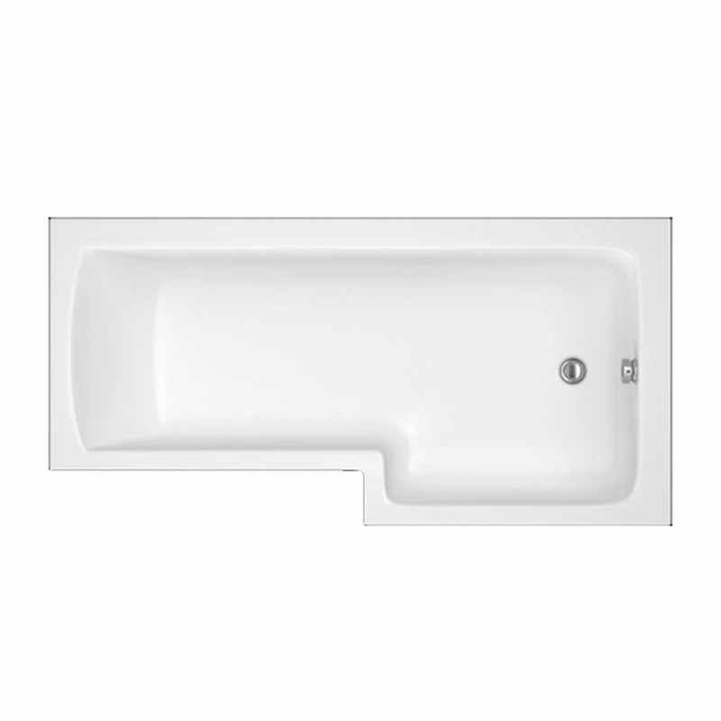 Delphi Berg L-Shaped Premier Shower Bath 1700mm X 700/850mm - Right Handed 5 Delphi Berg L-Shaped Premier Shower Bath 1700mm X 700/850mm - Right Handed - Image 3