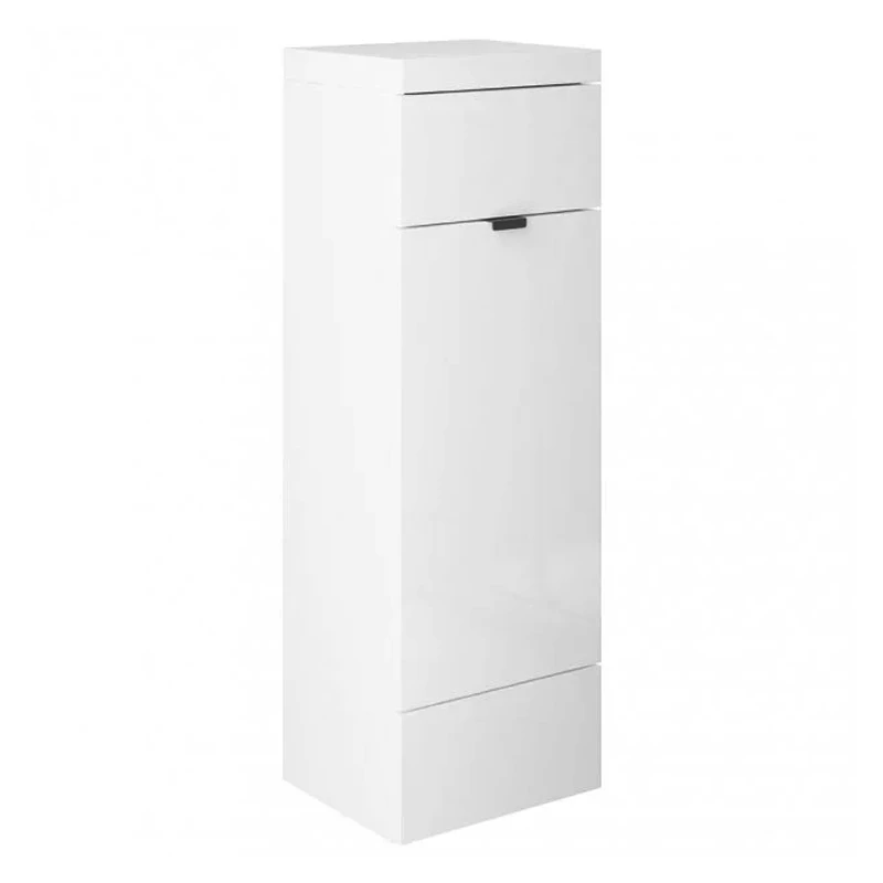 Delphi Blend Compact Single Door Base Unit 300mm Wide - Matt White 4 Delphi Blend Compact Single Door Base Unit 300mm Wide - Matt White - Image 2