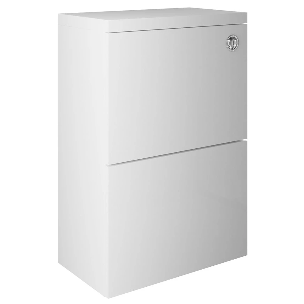 Delphi Blend Full Depth Back To Wall WC Unit 500mm Wide - Matt Grey 4 Delphi Blend Full Depth Back To Wall WC Unit 500mm Wide - Matt Grey - Image 2