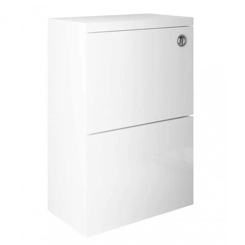 Delphi Blend Full Depth Back To Wall WC Unit 600mm Wide - Matt White 3 Delphi Blend Full Depth Back To Wall WC Unit 600mm Wide - Matt White