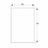 Delphi Darcy Bathroom Mirror 700mm H X 500mm W 2 Delphi Darcy Bathroom Mirror 700mm H X 500mm W -HEATANDPLUMB Sales delphi darcy bathroom mirror 237315n