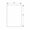 Delphi Darcy Bathroom Mirror 600mm H X 400mm W 2 Delphi Darcy Bathroom Mirror 600mm H X 400mm W -HEATANDPLUMB Sales delphi darcy bathroom mirror 237316n