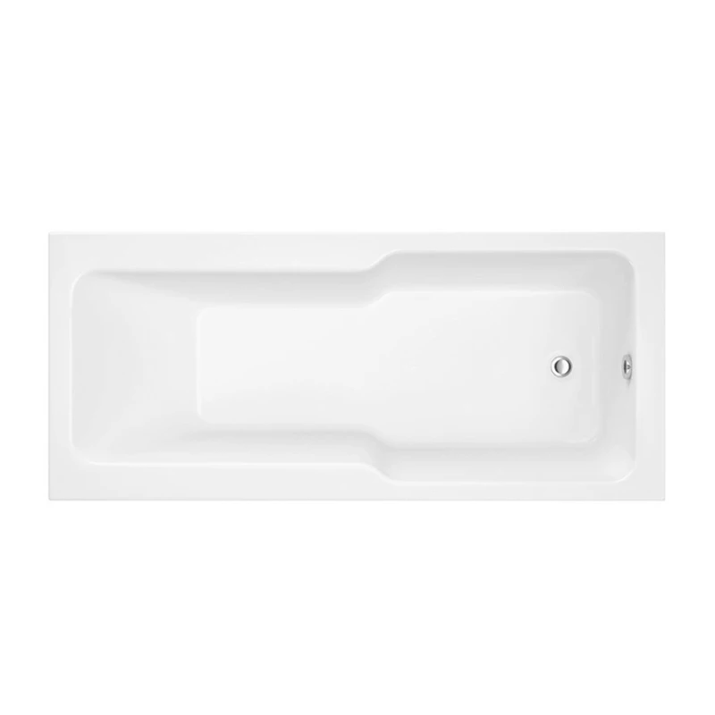 Delphi Evolve Straight Premier Shower Bath 1700mm X 750mm - 0 Tap Hole 4 Delphi Evolve Straight Premier Shower Bath 1700mm X 750mm - 0 Tap Hole - Image 2