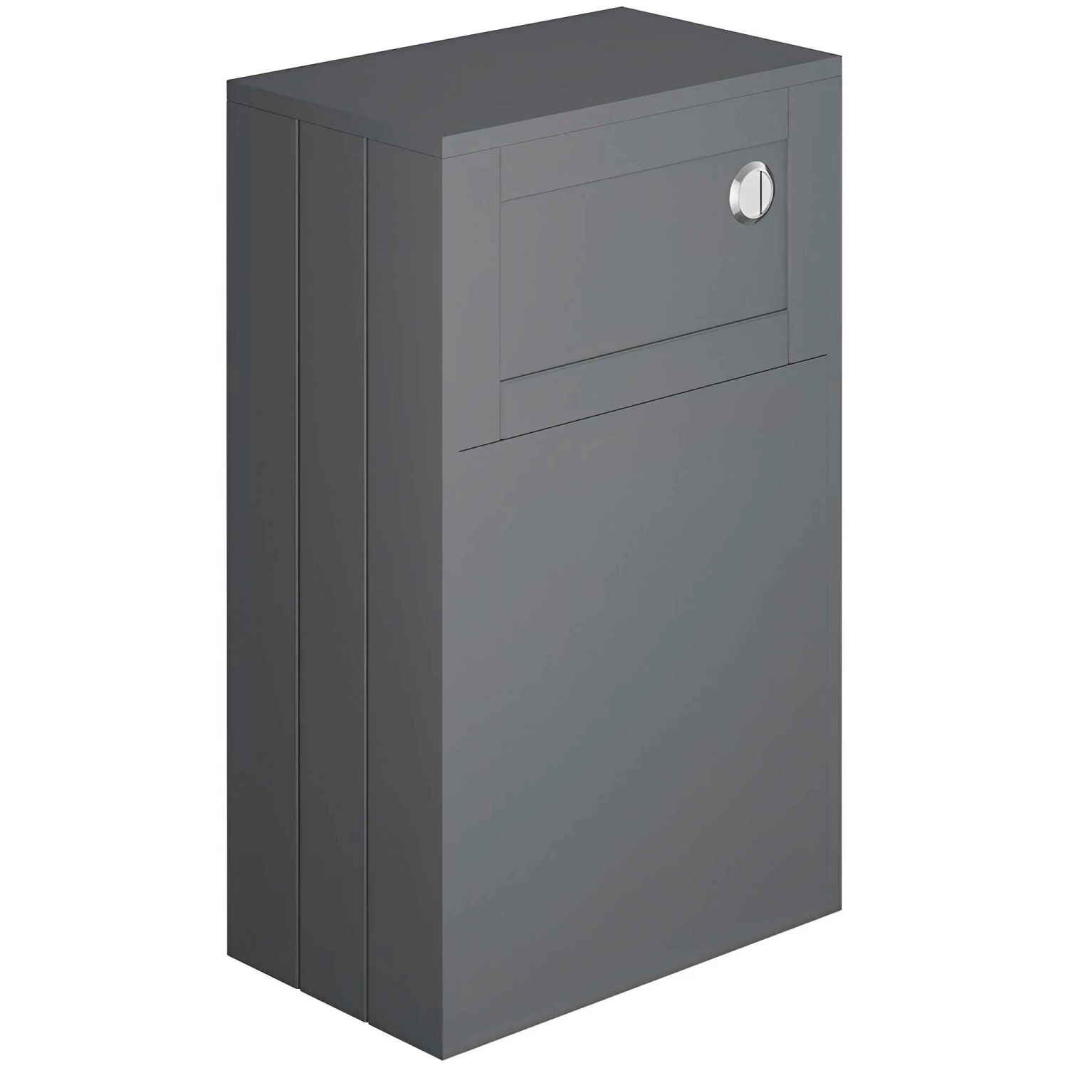 Delphi Henbury Back To Wall WC Unit 500mm Wide - Grey 6 Delphi Henbury Back To Wall WC Unit 500mm Wide - Grey - Image 4