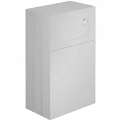 Delphi Henbury Back To Wall WC Unit 500mm Wide - Country White