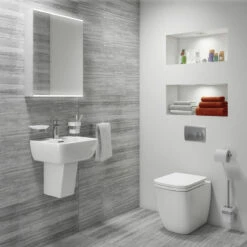 Delphi Virgo Alu Mirrored Bathroom Cabinet With Demister Pad And Shaver Socket 700mm H X 500mm W 11 Delphi Virgo Alu Mirrored Bathroom Cabinet With Demister Pad And Shaver Socket 700mm H X 500mm W -HEATANDPLUMB Sales delphi virgo alu bathroom cabinet sy ac 8n 1