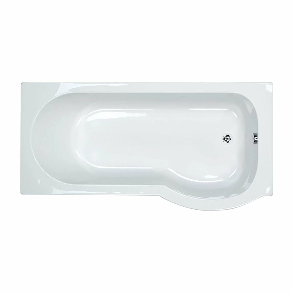 Delphi Zeya P-Shaped Standard Shower Bath 1700mm X 750/850mm - Right Handed 6 Delphi Zeya P-Shaped Standard Shower Bath 1700mm X 750/850mm - Right Handed - Image 4