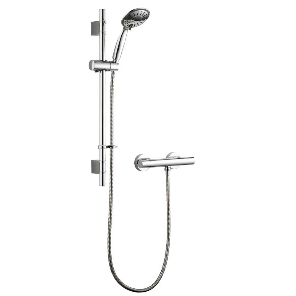 Deva Kestrel MK2 Cool To Touch Bar Shower Valve With Multi Mode Shower Kit - Chrome 4 Deva Kestrel MK2 Cool To Touch Bar Shower Valve With Multi Mode Shower Kit - Chrome - Image 2