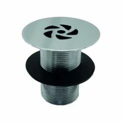 Deva 1 1/2 Inch Bath Waste Chrome - Unslotted