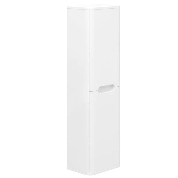 Duchy Colorado Wall Hung 2-Door Tall Unit 350mm Wide - Matt White 3 Duchy Colorado Wall Hung 2-Door Tall Unit 350mm Wide - Matt White